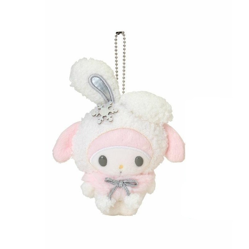 過生活IP訂購 三麗鷗 厚底拖鞋絨毛玩偶吊飾 HelloKitty 美樂蒂 大耳狗 酷洛米 11410-細節圖4