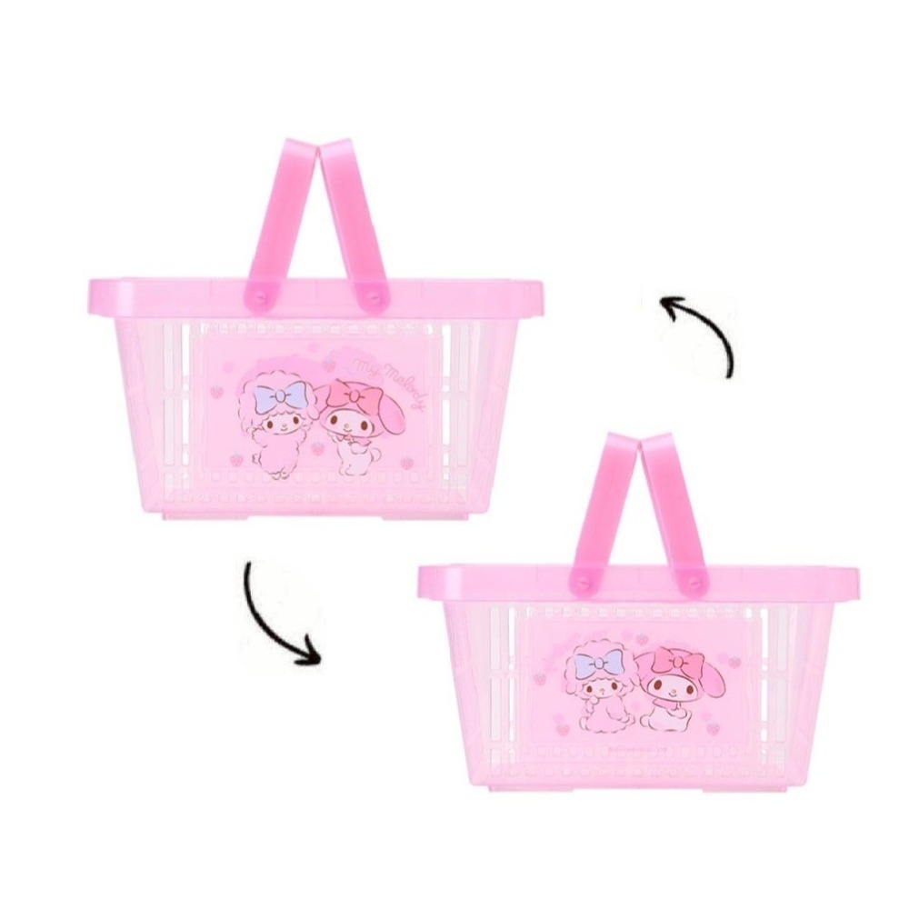 過生活IP訂購 三麗鷗 手提籃 HelloKitty 美樂蒂 大耳狗 酷洛米 11410-細節圖4