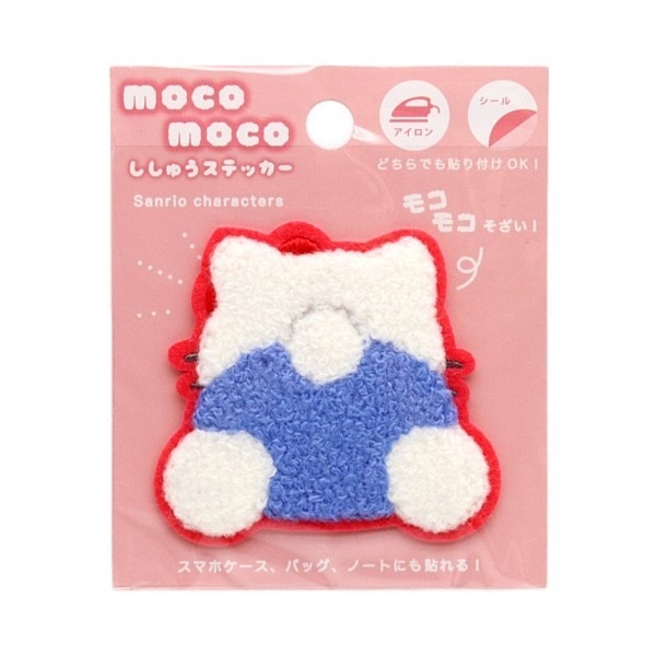 過生活IP訂購 三麗鷗 絨毛造型裝飾貼 屁屁款 HelloKitty 美樂蒂 大耳狗 酷洛米 帕恰狗 布丁狗 11410-細節圖3