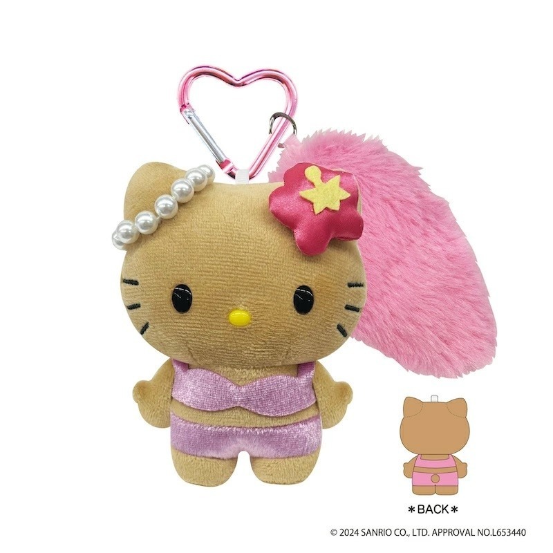 過生活IP訂購 三麗鷗 HelloKitty 凱蒂貓 絨毛玩偶吊飾 澀谷辣妹 6J15-細節圖6