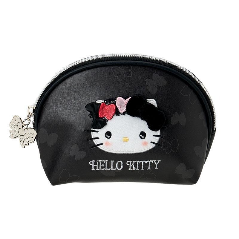 過生活IP訂購 三麗鷗 半圓拉鍊化妝包 暗夜蝴蝶 HelloKitty 美樂蒂 大耳狗 酷洛米 6633R-細節圖4