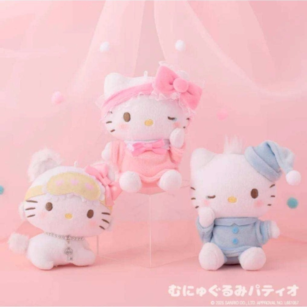 過生活IP訂購 三麗鷗 絨毛玩偶吊飾 睡衣派對 美樂蒂 布丁狗 酷洛米 帕恰狗 人魚漢頓 大眼蛙 貝克鴨 酷企鵝 小麥粉-細節圖3