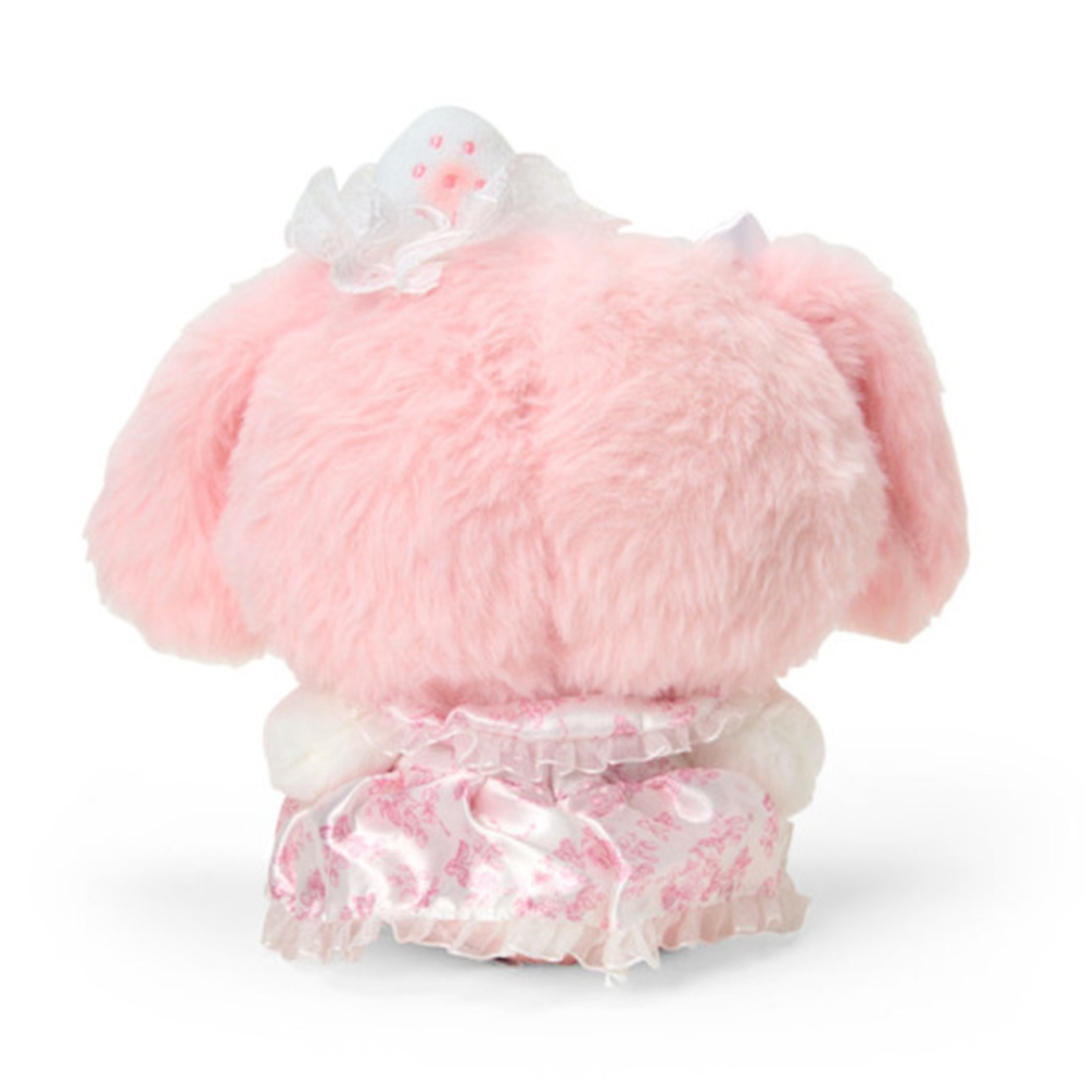 過生活IP訂購 三麗鷗 美樂蒂 My Melody 絨毛玩偶娃娃 草莓 淡雪午茶時光 4D33-細節圖4