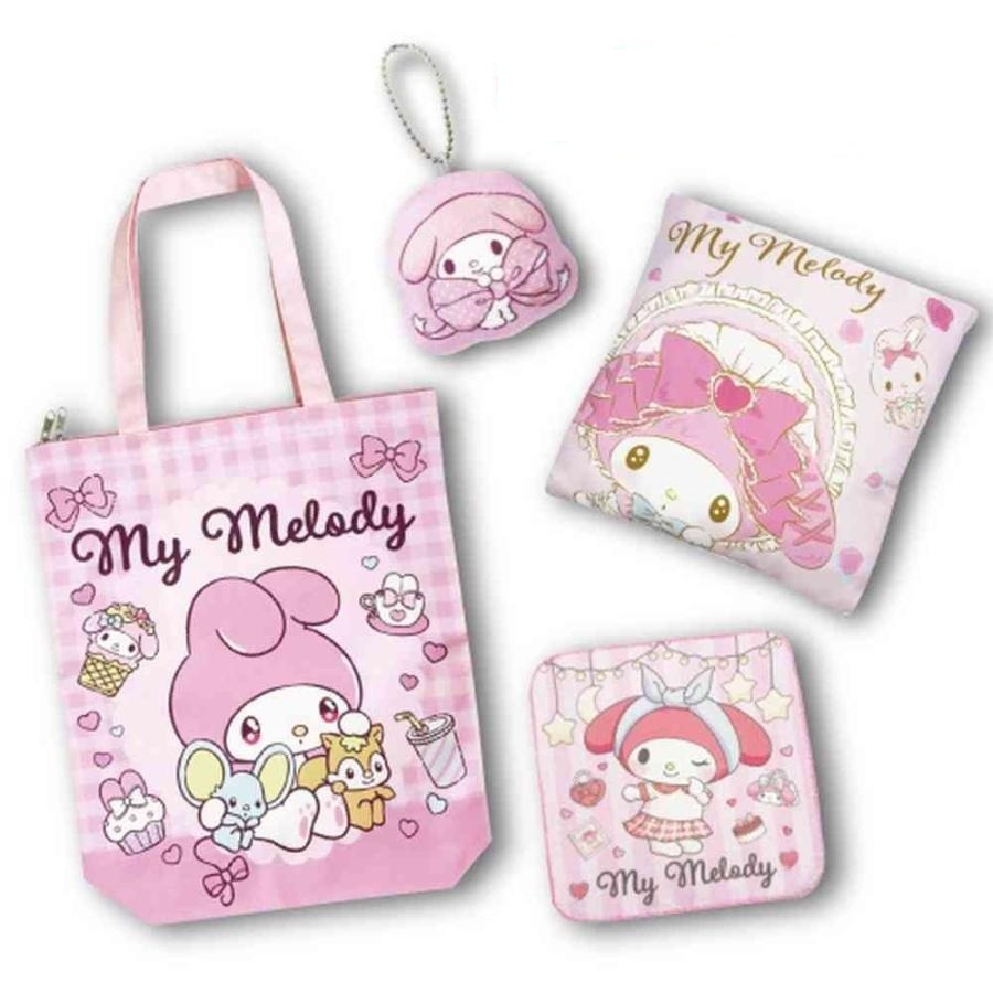 過生活IP訂購 三麗鷗 奢華福袋4件套組 HelloKitty 美樂蒂 大耳狗 酷洛米 拉拉熊 4D35-細節圖4