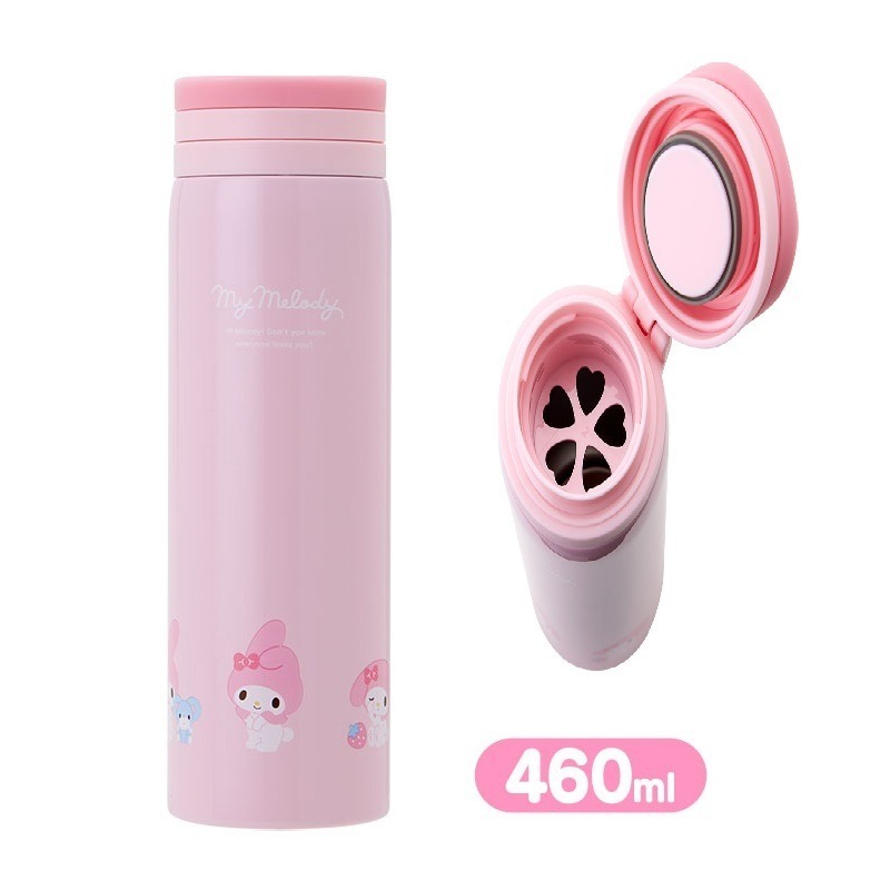過生活IP訂購 三麗鷗 超輕量不鏽鋼保溫瓶 HelloKitty 美樂蒂 大耳狗 酷洛米 帕恰狗 6J23-細節圖4