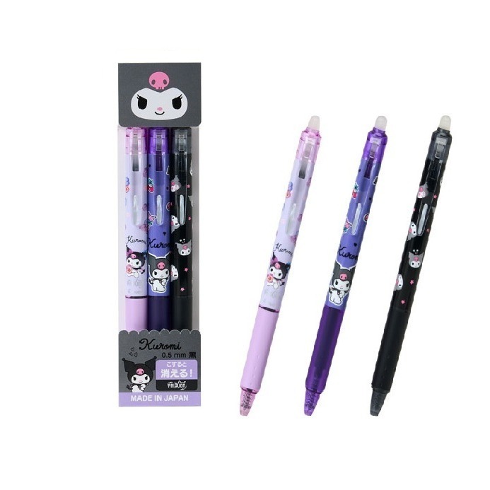 過生活IP訂購 三麗鷗 百樂FriXion 擦擦筆3入組 HelloKitty 大耳狗 酷洛米 6S23R-細節圖5