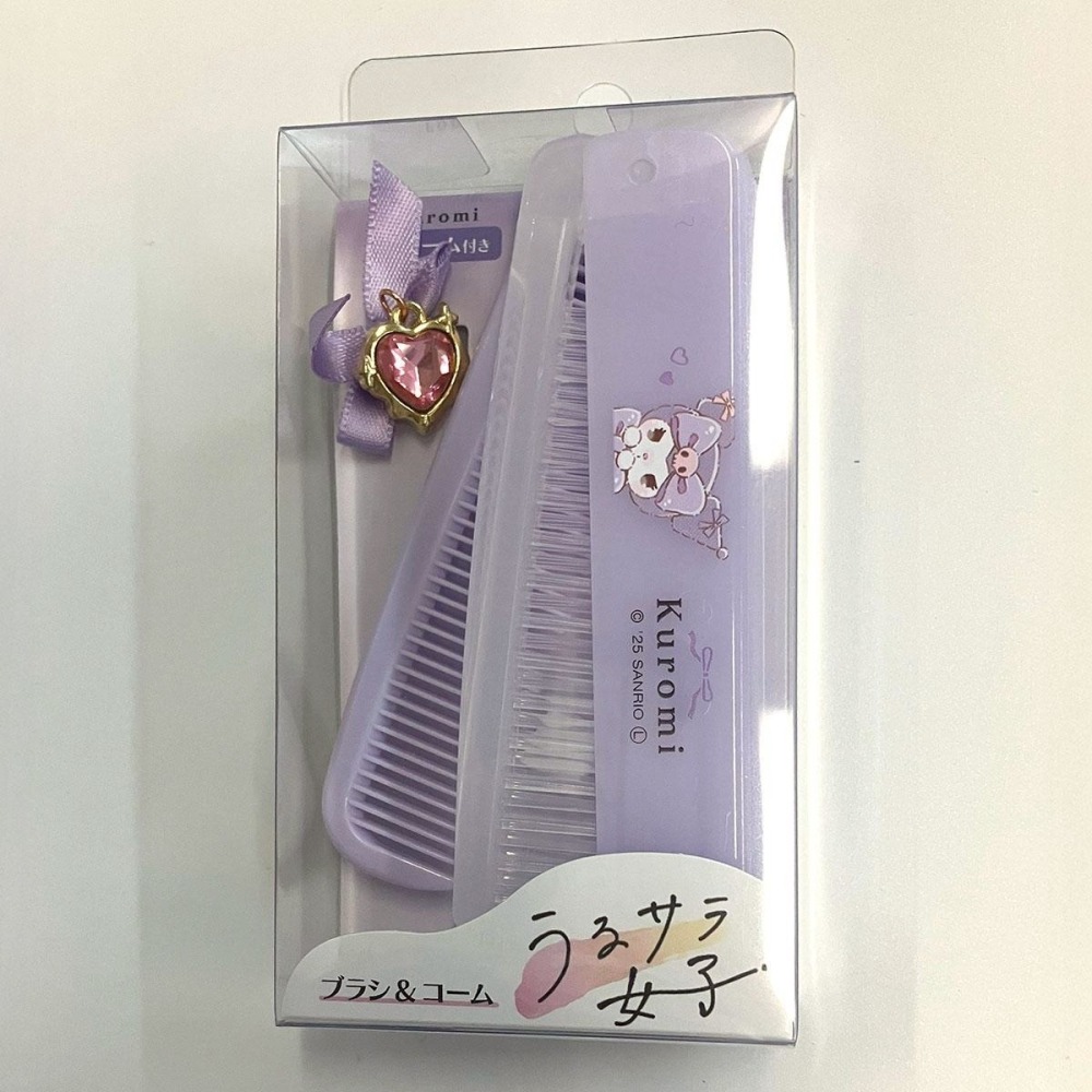 過生活IP訂購 三麗鷗 兩用折疊梳 HelloKitty 美樂蒂 大耳狗 酷洛米 6J35-細節圖6