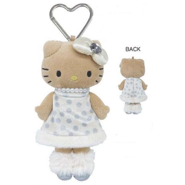 過生活IP訂購 三麗鷗 HelloKitty 凱蒂貓 長腿絨毛玩偶吊飾 長腿kitty 6J45-細節圖5
