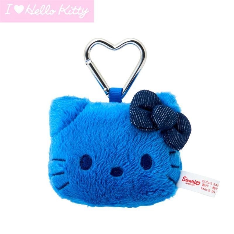 過生活IP訂購 三麗鷗 HelloKitty 凱蒂貓 絨毛大臉玩偶吊飾 I love Hello kitty 6A53R-細節圖3