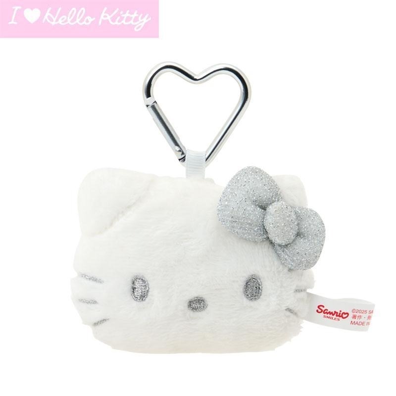 過生活IP訂購 三麗鷗 HelloKitty 凱蒂貓 絨毛大臉玩偶吊飾 I love Hello kitty 6A53R-細節圖5