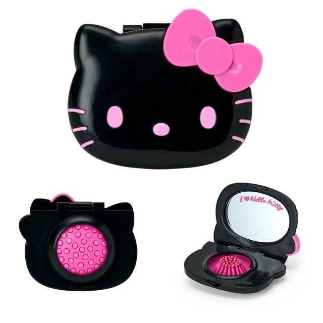 過生活IP訂購 三麗鷗 HelloKitty 凱蒂貓 造型隨身鏡梳組 I love Hello kitty 6M41-細節圖5