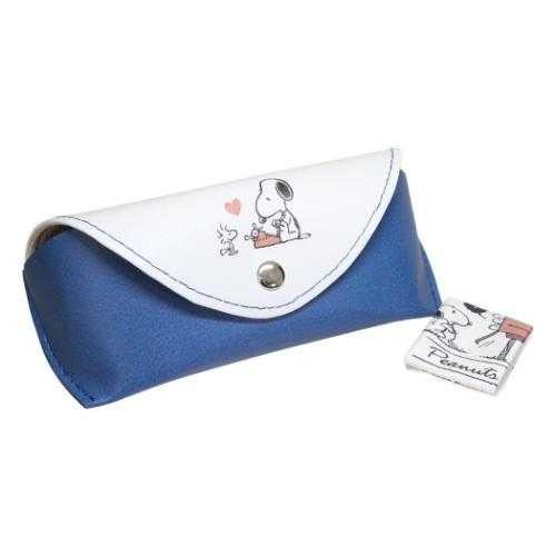 過生活IP訂購 史努比 Snoopy 皮革眼鏡盒 糊塗塔克 Woodstock 6J55-細節圖3