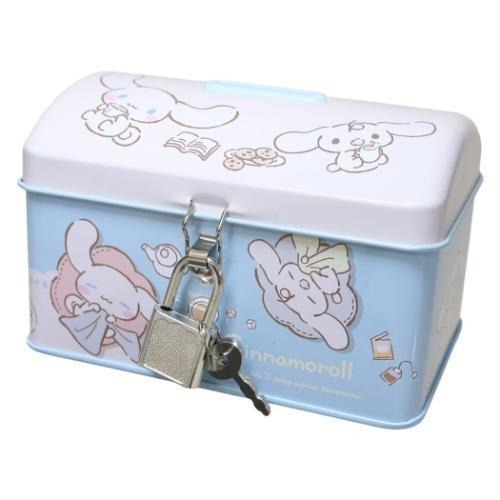 過生活IP訂購 三麗鷗 鐵盒存錢筒附鎖 HelloKitty 美樂蒂 大耳狗 酷洛米 史努比 歐拉夫 蠟筆小新 6J55-細節圖5