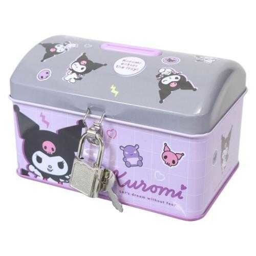 過生活IP訂購 三麗鷗 鐵盒存錢筒附鎖 HelloKitty 美樂蒂 大耳狗 酷洛米 史努比 歐拉夫 蠟筆小新 6J55-細節圖6