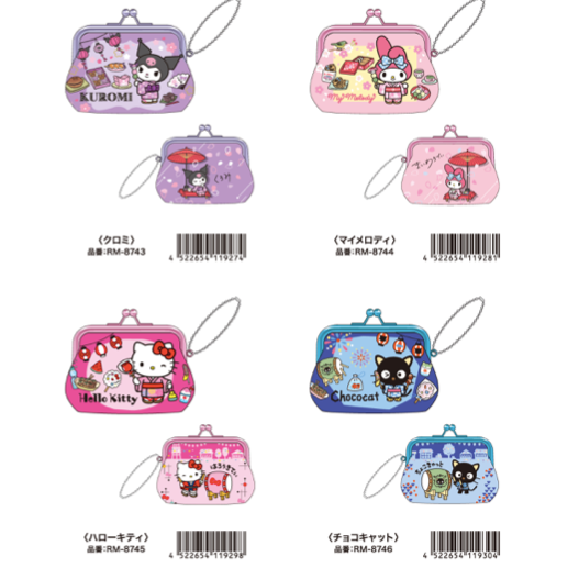 過生活IP訂購 三麗鷗 口金零錢包 HelloKitty 美樂蒂 酷洛米 巧克力貓 6F15-細節圖3