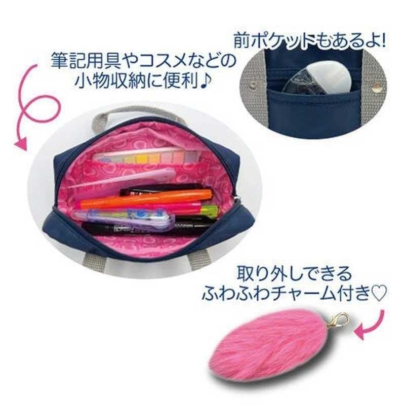 過生活IP訂購 三麗鷗 HelloKitty 凱蒂貓 手提拉鍊筆袋 澀谷辣妹 6732R-細節圖6