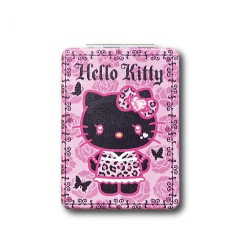 過生活IP訂購 三麗鷗 HelloKitty 凱蒂貓 折疊鏡 澀谷辣妹 6F43-細節圖3