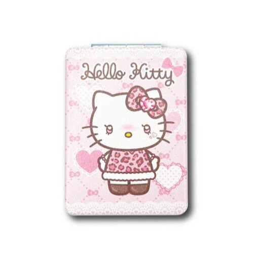 過生活IP訂購 三麗鷗 HelloKitty 凱蒂貓 折疊鏡 澀谷辣妹 6F43-細節圖4