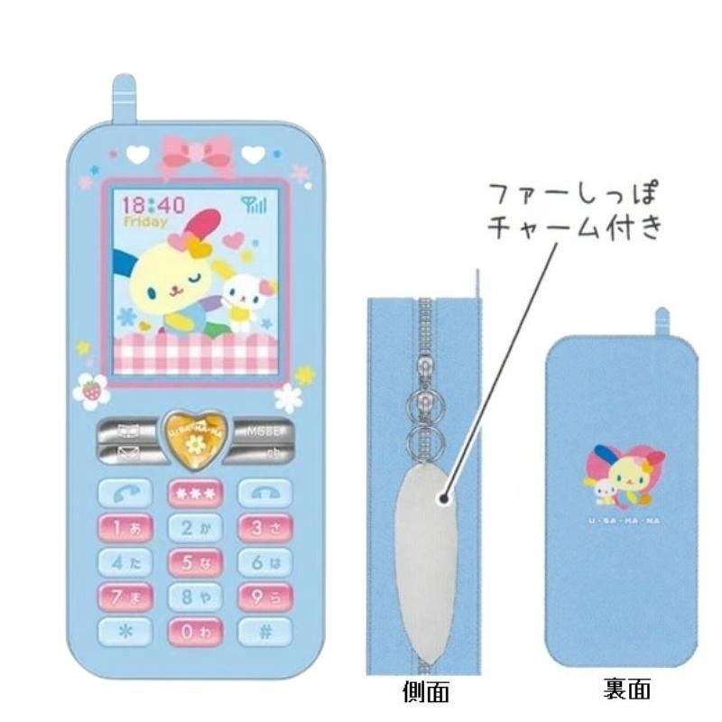 過生活IP訂購 三麗鷗 小花兔 花小兔 USAHANA 造型筆袋 6M13-細節圖4