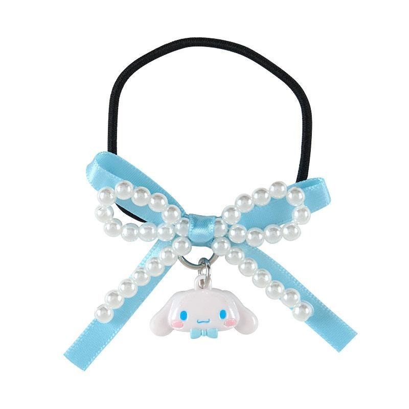 過生活IP訂購 三麗鷗 蝴蝶結緞帶髮圈 HelloKitty 美樂蒂 大耳狗 酷洛米 6M21-細節圖5
