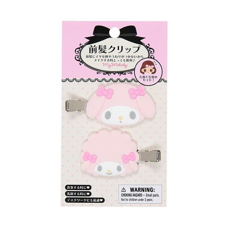 過生活IP訂購 三麗鷗 植絨造型髮夾2入組 HelloKitty 美樂蒂 大耳狗 酷洛米 小花兔 恰咪 焦糖兔 6731-細節圖4