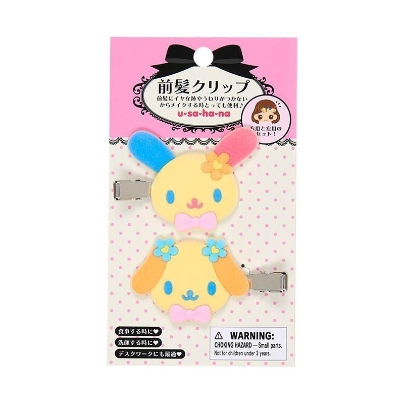 過生活IP訂購 三麗鷗 植絨造型髮夾2入組 HelloKitty 美樂蒂 大耳狗 酷洛米 小花兔 恰咪 焦糖兔 6731-細節圖7