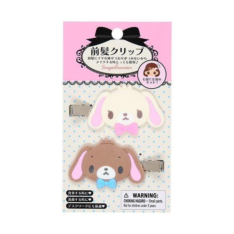 過生活IP訂購 三麗鷗 植絨造型髮夾2入組 HelloKitty 美樂蒂 大耳狗 酷洛米 小花兔 恰咪 焦糖兔 6731-細節圖9