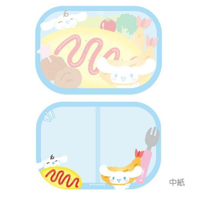 過生活IP訂購 三麗鷗 造型便條本 便當款 HelloKitty 美樂蒂 布丁狗 大耳狗 酷洛米 花小兔 6M45-細節圖4