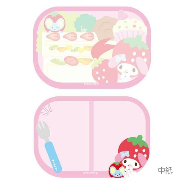 過生活IP訂購 三麗鷗 造型便條本 便當款 HelloKitty 美樂蒂 布丁狗 大耳狗 酷洛米 花小兔 6M45-細節圖7
