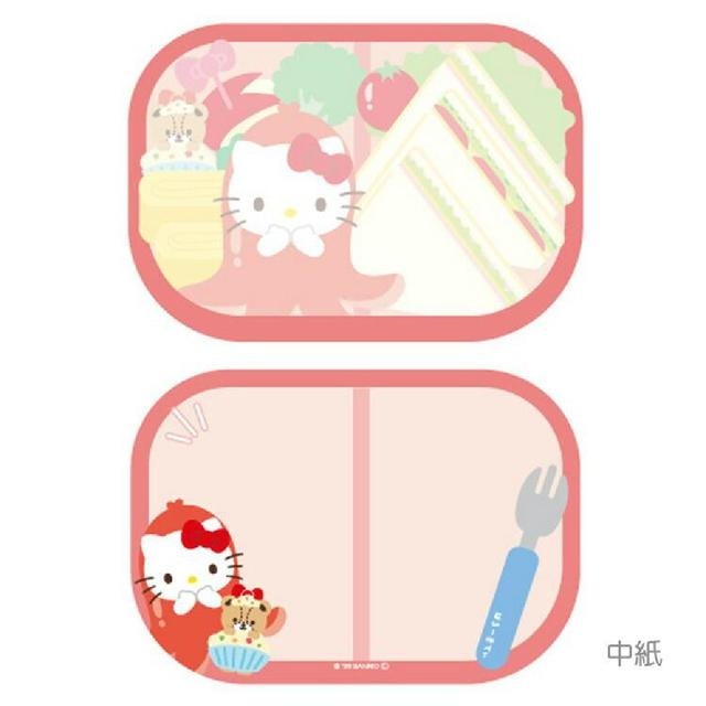 過生活IP訂購 三麗鷗 造型便條本 便當款 HelloKitty 美樂蒂 布丁狗 大耳狗 酷洛米 花小兔 6M45-細節圖8