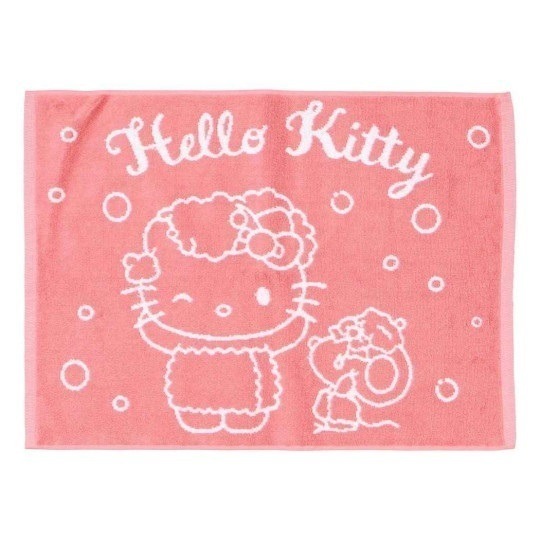 過生活IP訂購 三麗鷗 毛巾布腳踏墊 HelloKitty 美樂蒂 布丁狗 大耳狗 大眼蛙 6727R-細節圖7