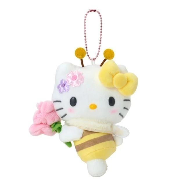 過生活IP訂購 三麗鷗 絨毛玩偶吊飾 蜜蜂進行曲 HelloKitty 布丁狗 大耳狗 酷洛米 帕恰狗 花小兔 6A43-細節圖8