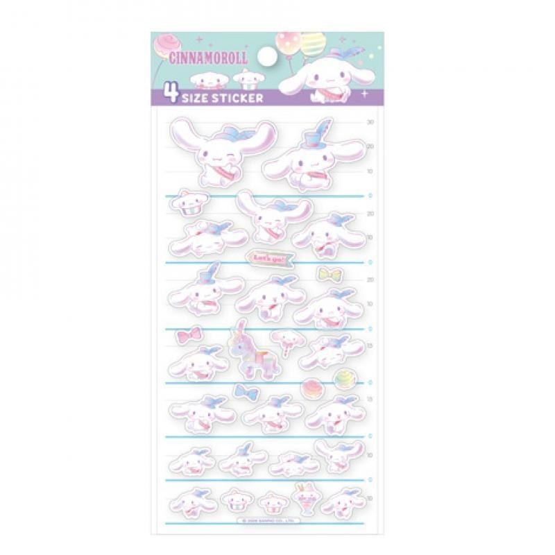 過生活IP訂購 三麗鷗 透明貼紙 花小兔 大耳狗 凱蒂貓 美樂蒂 酷洛米 帕恰狗 人魚漢頓 大眼蛙 酷企鵝 6A32-細節圖5