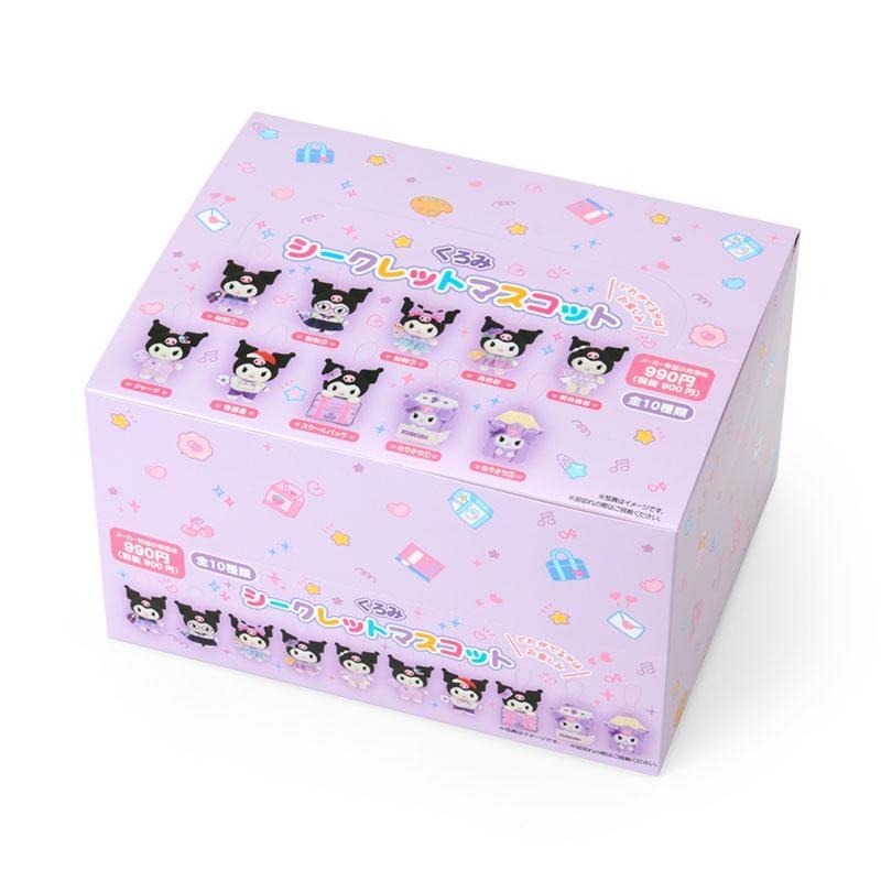 過生活IP訂購 三麗鷗 酷洛米 Kuromi 絨毛玩偶吊飾10入組 6A34-細節圖3