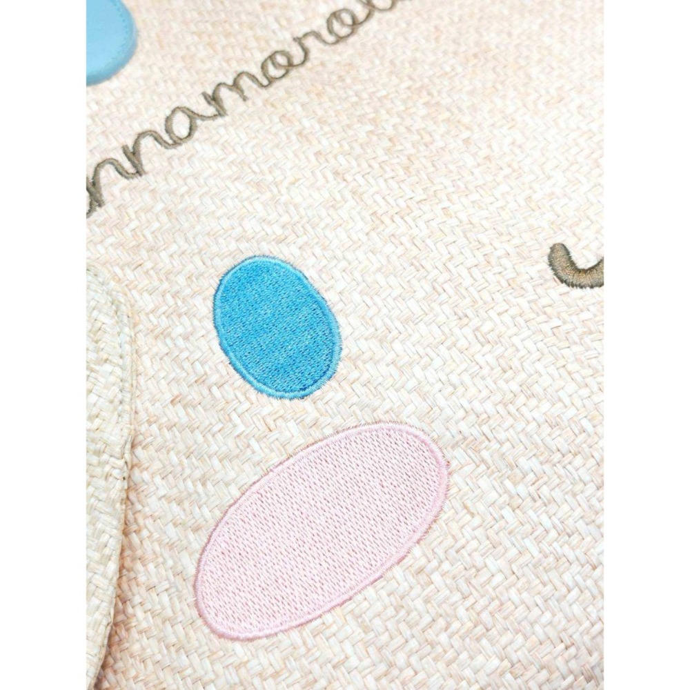 過生活IP訂購 三麗鷗 HelloKitty 凱蒂貓 大耳狗 Cinnamoroll 編織手提斜背兩用包 6524-細節圖5