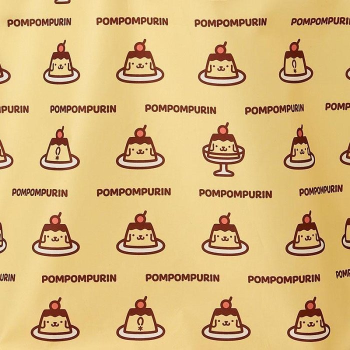 過生活IP訂購 三麗鷗 布丁狗 pompompurin 折疊環保購物袋 30週年 6531-細節圖5