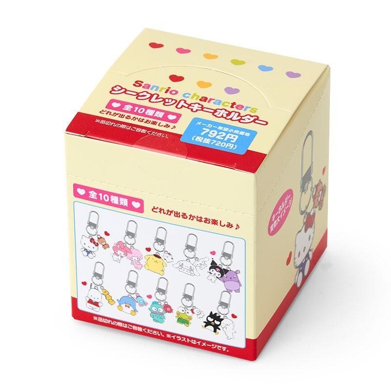 過生活IP訂購 三麗鷗 造型鑰匙圈10入組 凱蒂貓 美樂蒂 布丁狗 大耳狗 酷洛米 帕恰狗 大眼娃 酷企鵝 6534-細節圖3