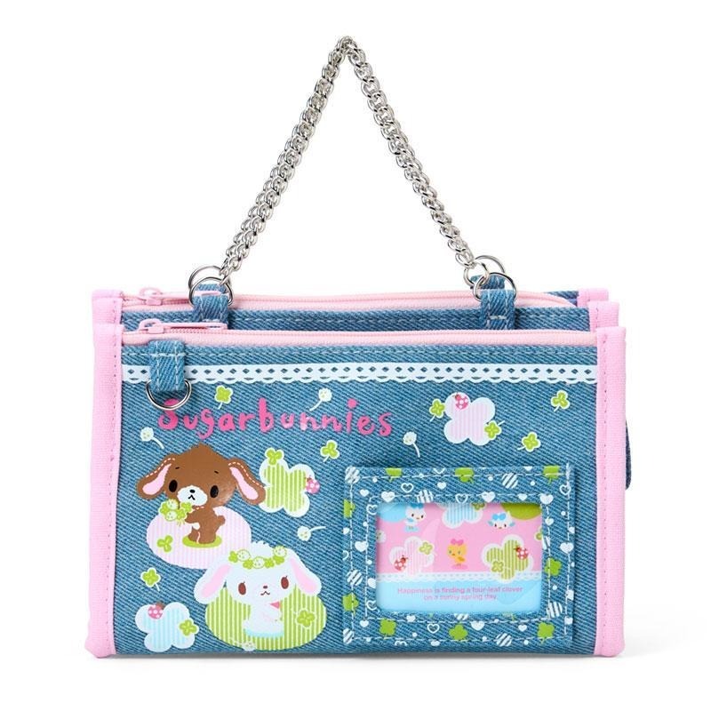 過生活IP訂購 三麗鷗 三角化妝包附鏈 HelloKitty 大耳狗 花小兔 可樂鈴 蜜糖邦尼 6543-細節圖7