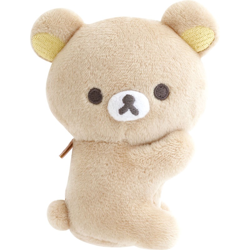 過生活IP訂購 SanX 拉拉熊 Rilakkuma 直式側背袋 時髦黑白風 6554-細節圖4
