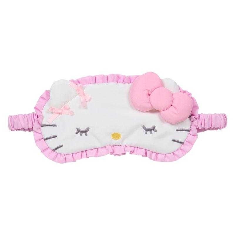 過生活IP訂購 三麗鷗 絨毛造型眼罩 修學旅行 學院閃耀之旅 HelloKitty 美樂蒂 酷洛米 花小兔 6821R-細節圖4