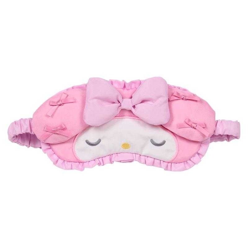 過生活IP訂購 三麗鷗 絨毛造型眼罩 修學旅行 學院閃耀之旅 HelloKitty 美樂蒂 酷洛米 花小兔 6821R-細節圖5