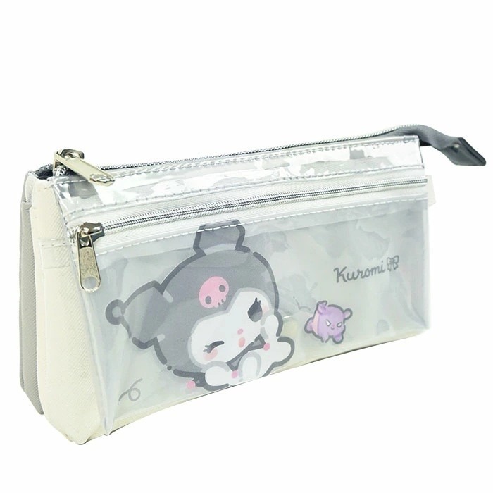 過生活IP訂購 三麗鷗 雙層筆袋 HelloKitty 凱蒂貓 酷洛米 Kuromi 6632-細節圖4