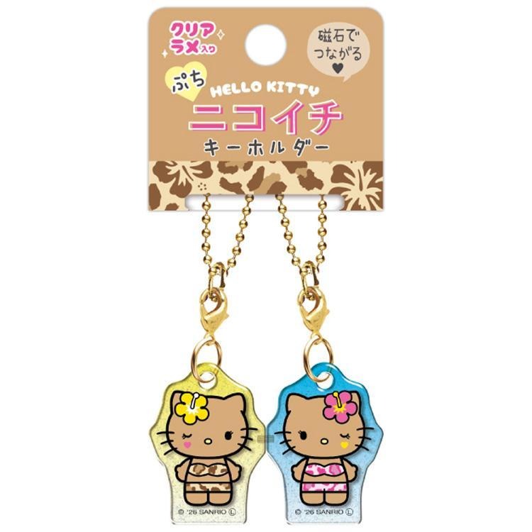 過生活IP訂購 三麗鷗 造型磁鐵雙吊飾 HelloKitty 美樂蒂 大耳狗 酷洛米 帕恰狗 人魚漢頓 6633-細節圖3