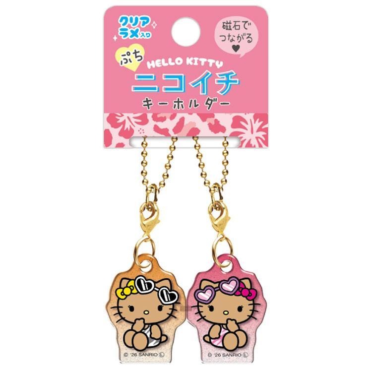 過生活IP訂購 三麗鷗 造型磁鐵雙吊飾 HelloKitty 美樂蒂 大耳狗 酷洛米 帕恰狗 人魚漢頓 6633-細節圖4