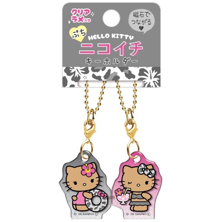 過生活IP訂購 三麗鷗 造型磁鐵雙吊飾 HelloKitty 美樂蒂 大耳狗 酷洛米 帕恰狗 人魚漢頓 6633-細節圖5