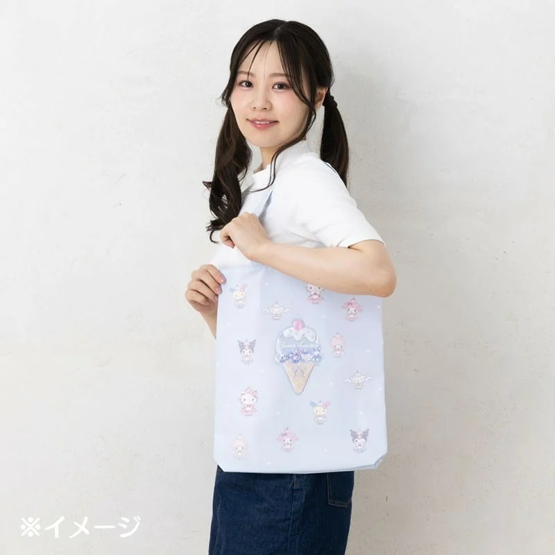 過生活IP訂購 三麗鷗 側揹袋 夢幻冰淇淋店 HelloKitty 美樂蒂 大耳狗 酷洛米 花小兔 小綿羊 6734-細節圖9