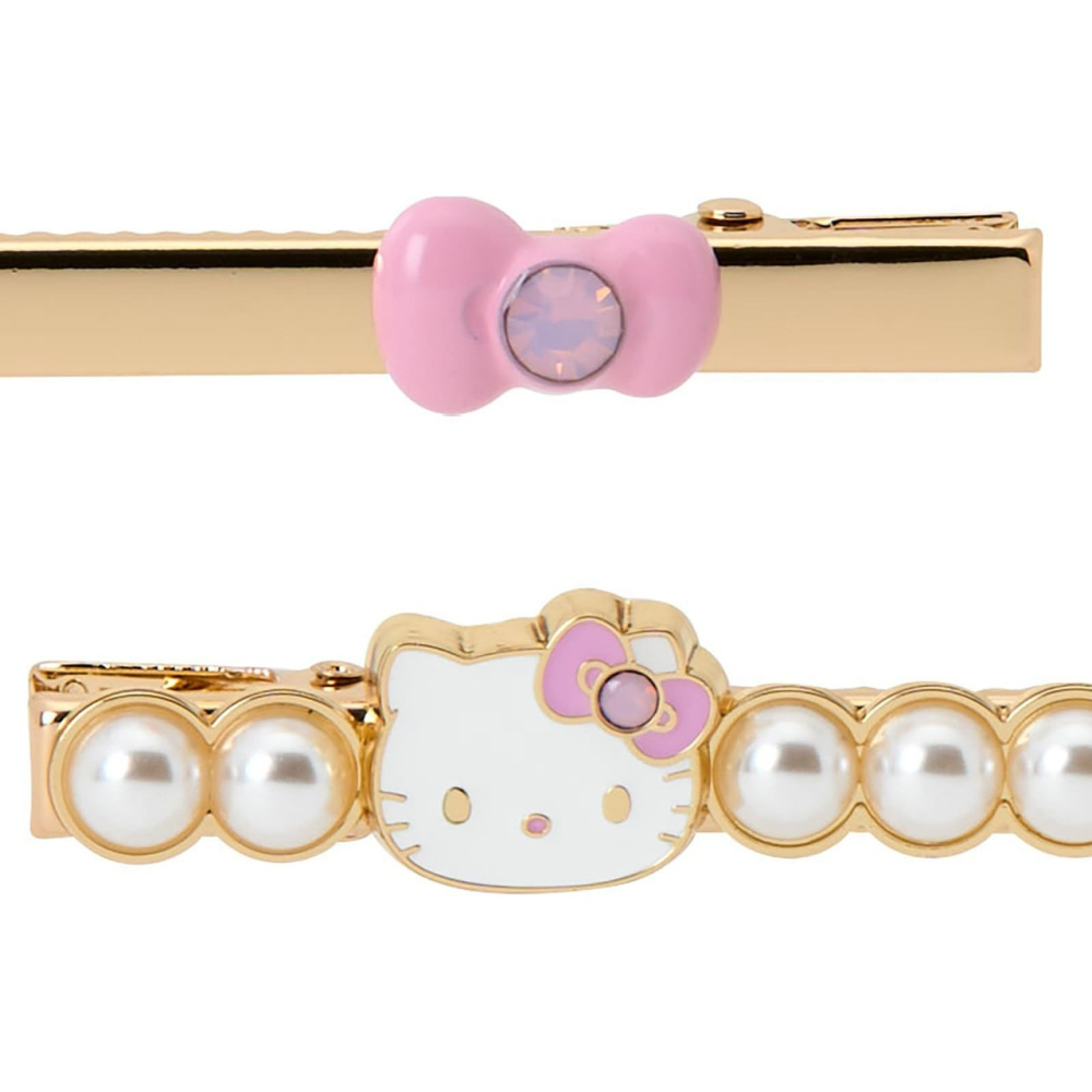 過生活IP訂購 三麗鷗 HelloKitty 凱蒂貓 造型髮夾3入組 I Love Hello Kitty 6753-細節圖10