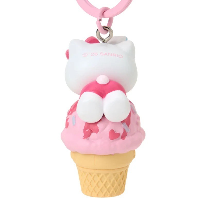 過生活IP訂購 三麗鷗 造型公仔鑰匙圈 冰淇淋店 夢幻冰淇淋店 HelloKitty 美樂蒂 大耳狗 酷洛米 6754-細節圖5