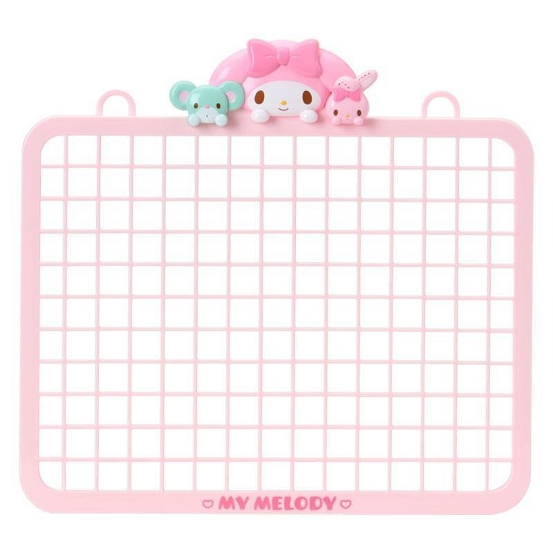 過生活IP訂購 三麗鷗 壁掛收納網片 居家生活 裝飾收納 HelloKitty 美樂蒂 人魚漢頓 花小兔 6856R-細節圖5