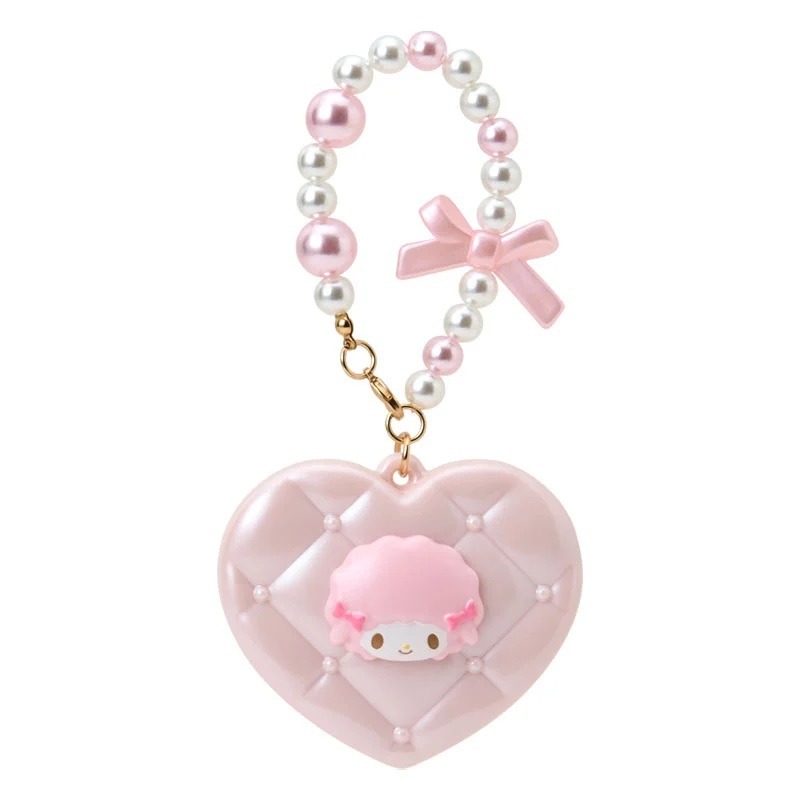 過生活IP訂購 三麗鷗 造型折疊鏡吊飾 HelloKitty 美樂蒂 大耳狗 酷洛米 Piano小綿羊 6843-細節圖7
